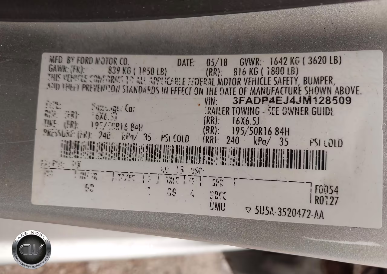 2018 Ford Fiesta Se VIN:3FADP4EJ4JM128509 - 9