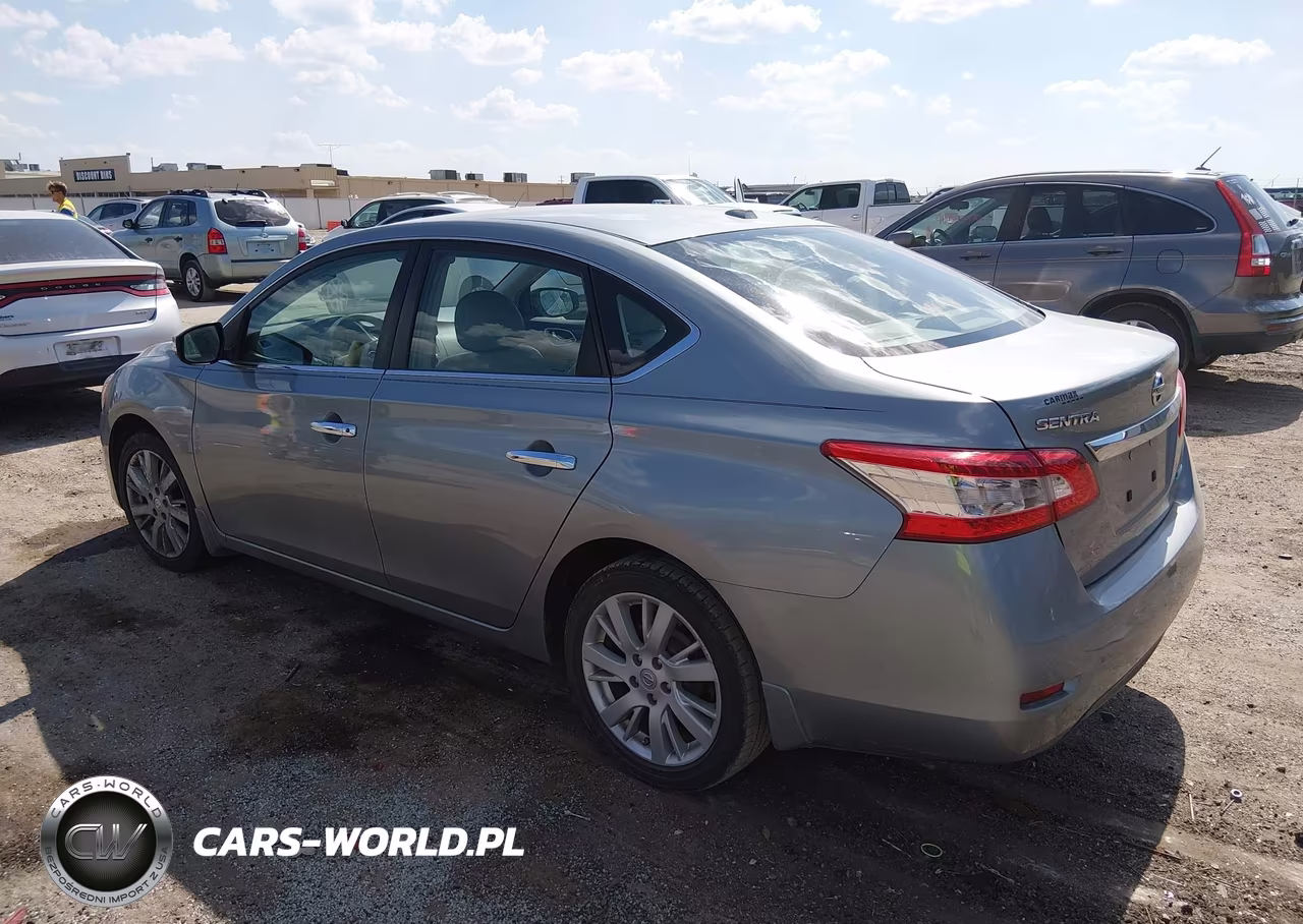 2013 Nissan Sentra Sl VIN:3N1AB7AP4DL623300 - 3