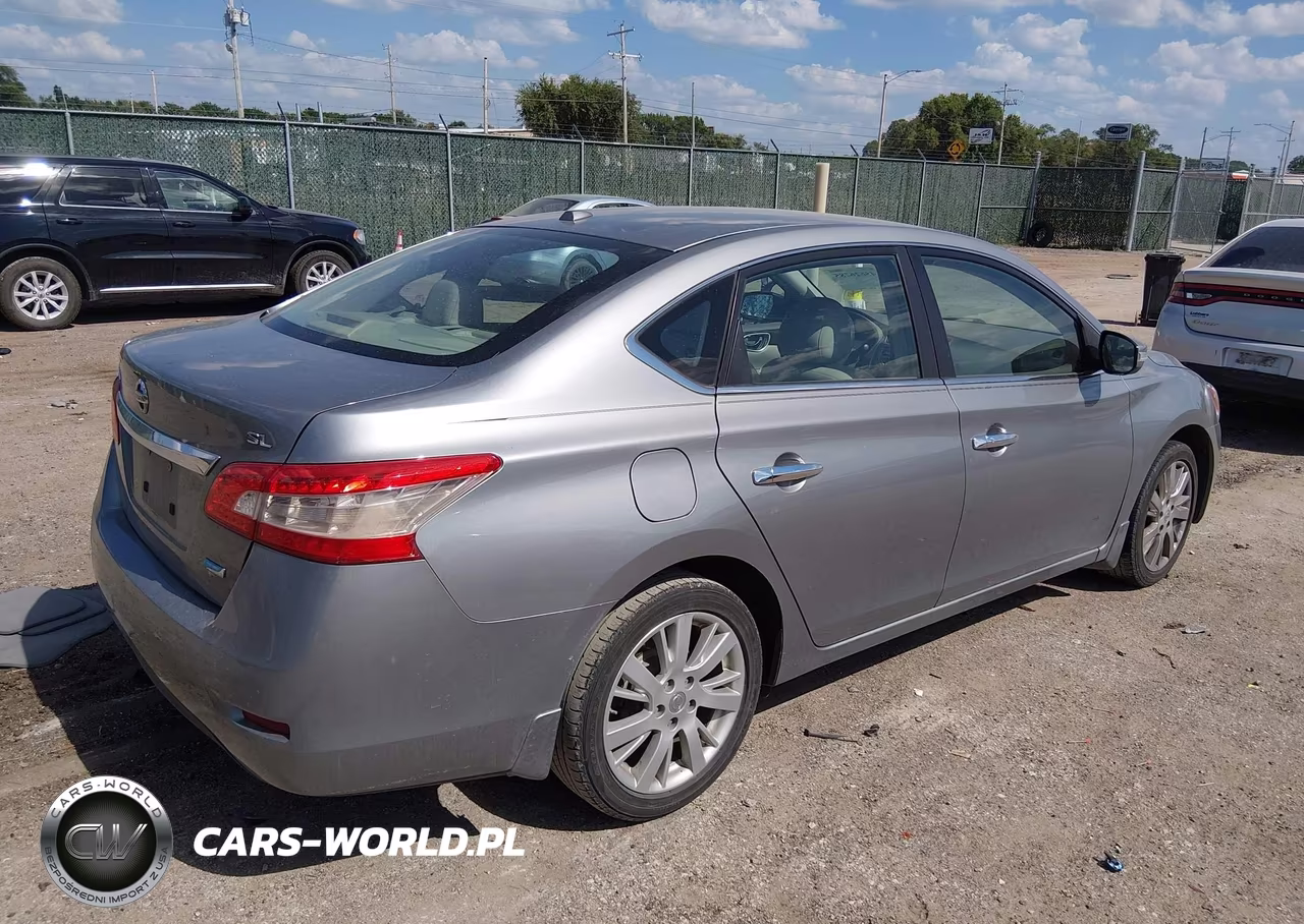 2013 Nissan Sentra Sl VIN:3N1AB7AP4DL623300 - 4
