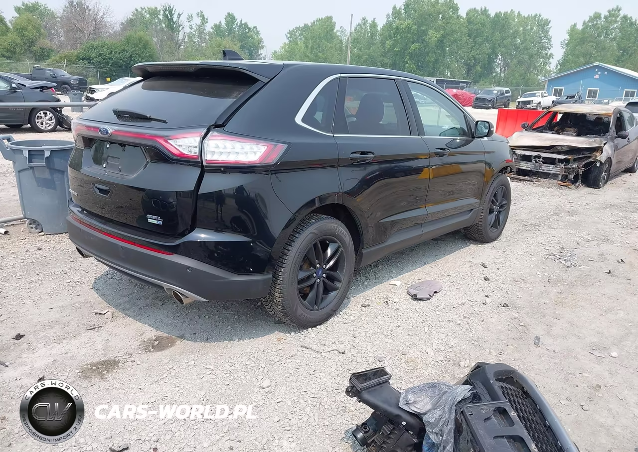 2017 Ford Edge Sel VIN:2FMPK4J92HBC11817 - 4