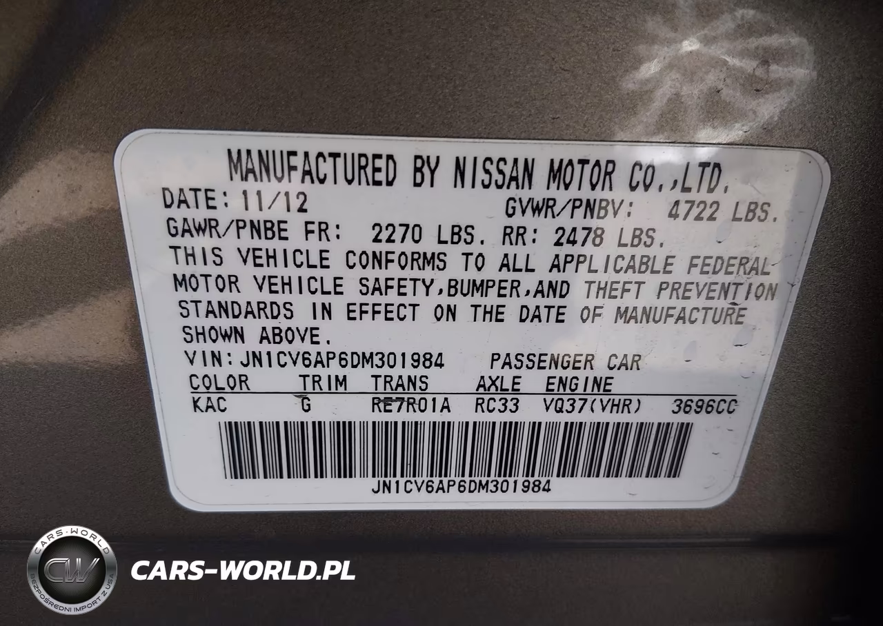 2013 Infiniti G37 Journey VIN:JN1CV6AP6DM301984 - 9