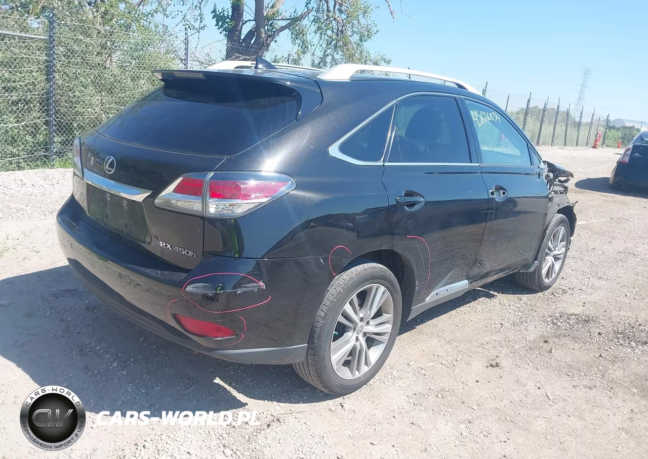 2015 Lexus Rx 450H VIN:2T2BC1BA1FC008761 - 4