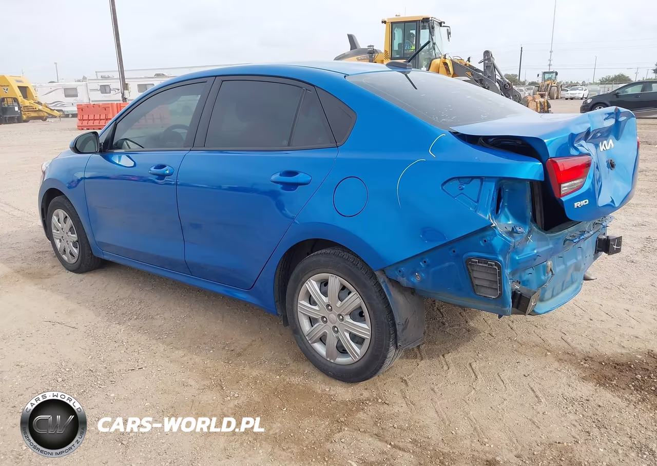2023 Kia Rio S VIN:3KPA24AD2PE566542 - 3