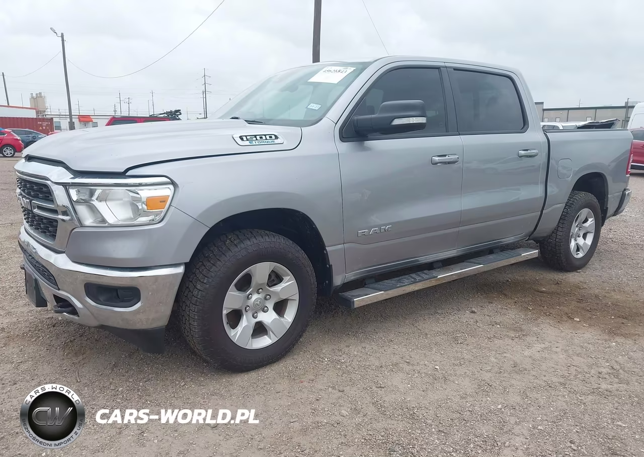2022 Ram 1500 Lone Star 4X4 5'7 Box VIN:1C6RRFFG2NN296838 - 2