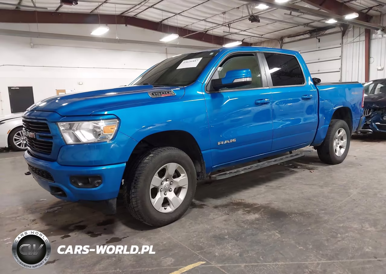 2021 Ram 1500 Big Horn 4X4 5'7 Box VIN:1C6SRFFM9MN660002 - 2