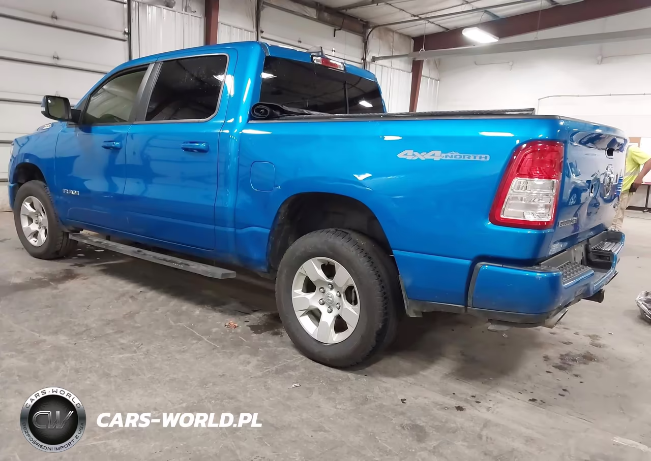 2021 Ram 1500 Big Horn 4X4 5'7 Box VIN:1C6SRFFM9MN660002 - 3