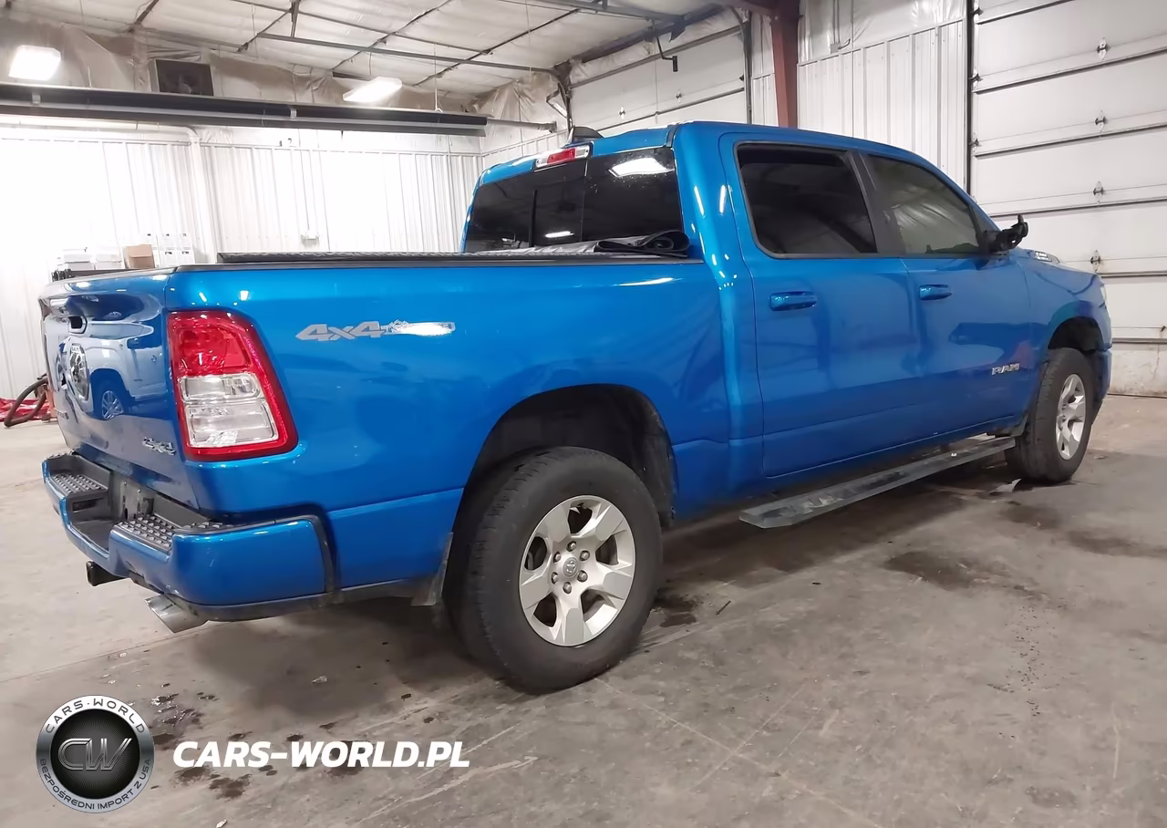 2021 Ram 1500 Big Horn 4X4 5'7 Box VIN:1C6SRFFM9MN660002 - 4