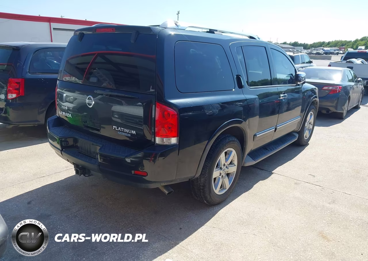 2012 Nissan Armada Platinum VIN:5N1BA0NF8CN607267 - 4