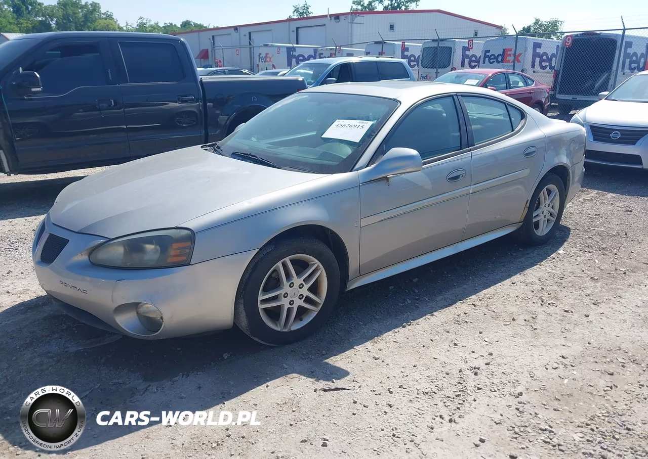 2007 Pontiac Grand Prix Gt VIN:2G2WR554371187245 - 2