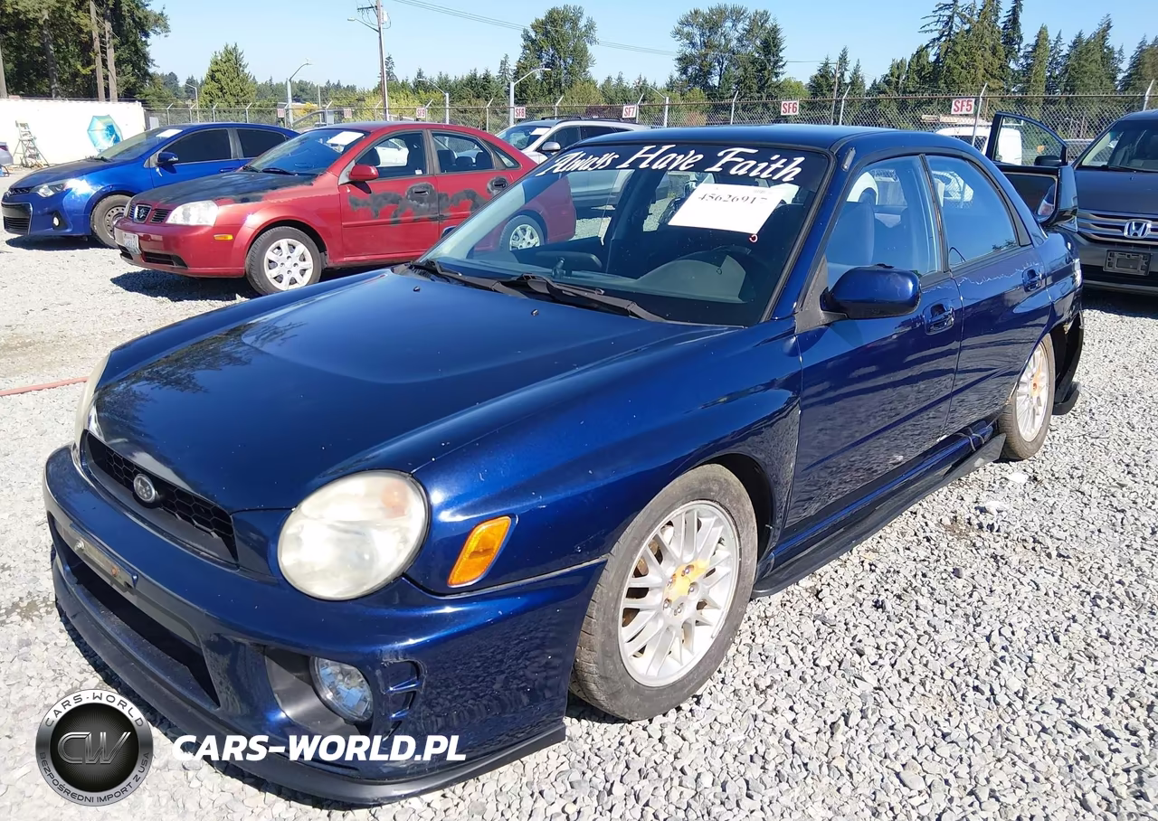 2002 Subaru Impreza 2.5Rs VIN:JF1GD67572G503936 - 2
