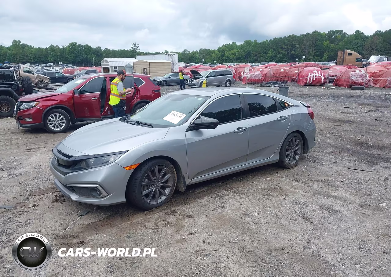 2021 Honda Civic Ex-L VIN:19XFC1F78ME012681 - 2