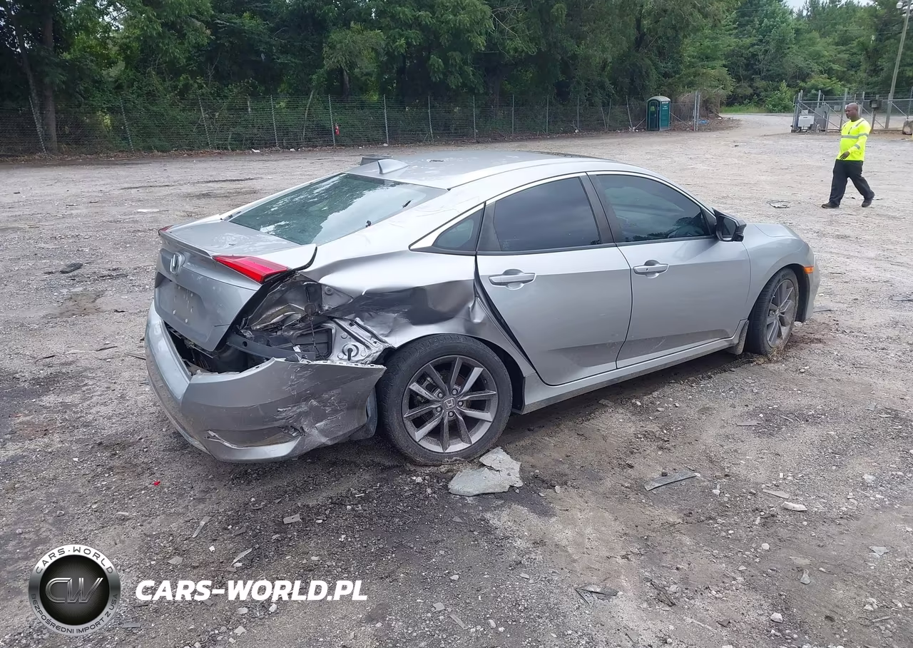 2021 Honda Civic Ex-L VIN:19XFC1F78ME012681 - 4