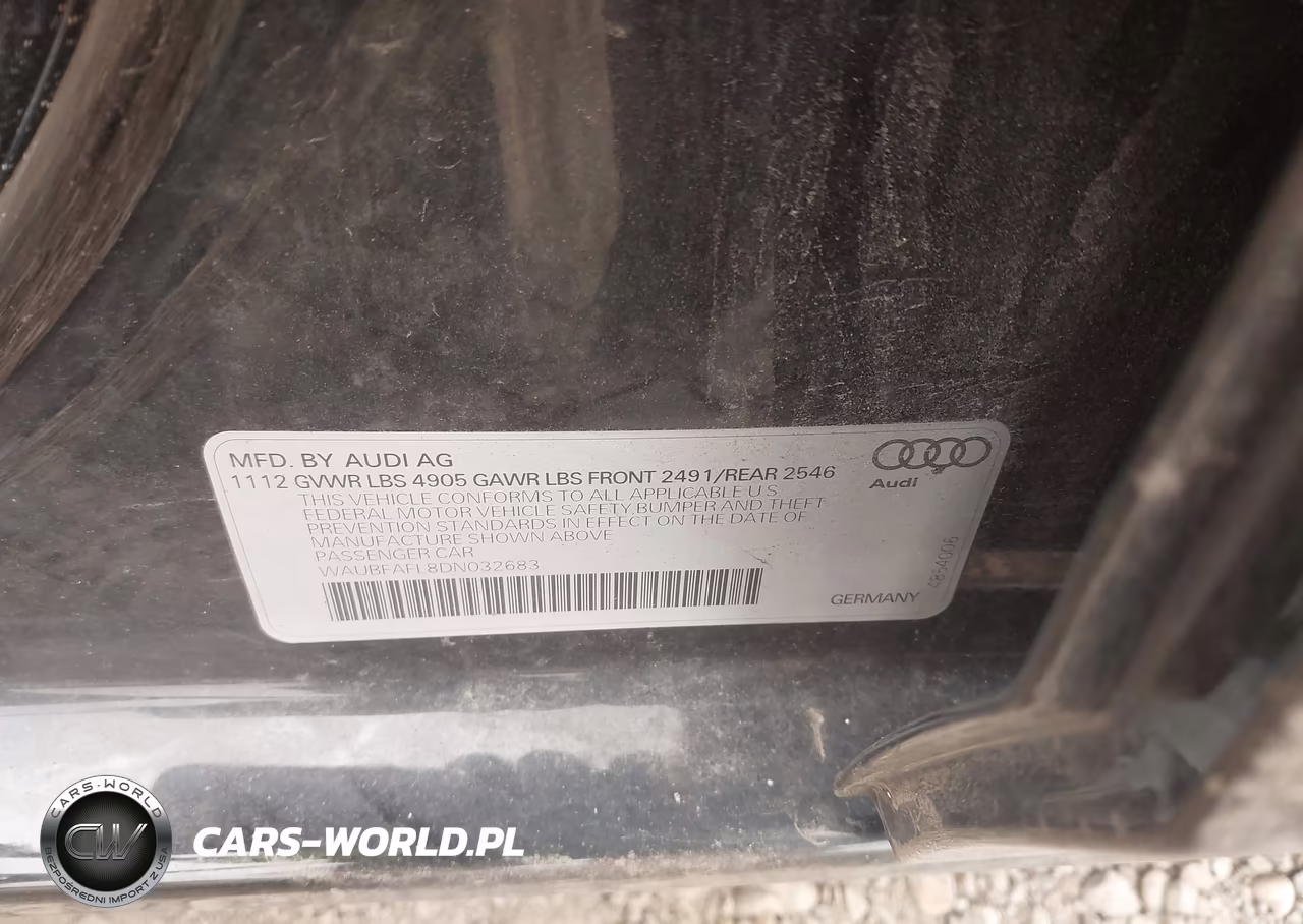 2013 Audi A4 2.0T Premium VIN:WAUBFAFL8DN032683 - 9