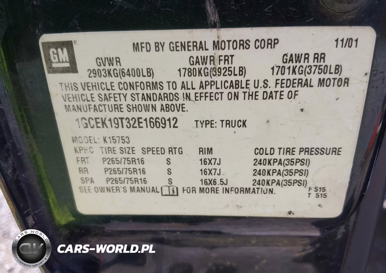 2002 Chevrolet Silverado 1500 Ls VIN:1GCEK19T32E166912 - 9