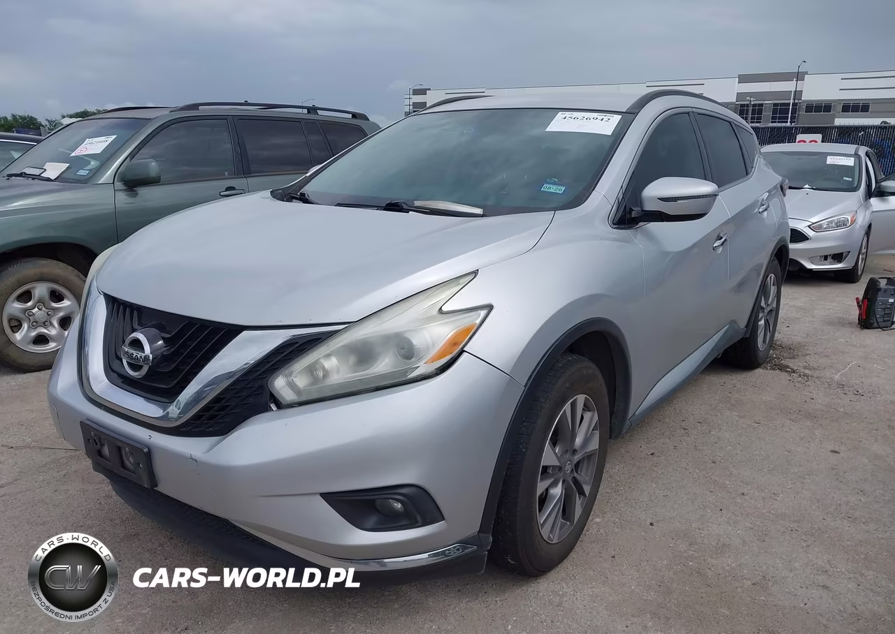 2016 Nissan Murano Platinum-S-Sl-Sv VIN:5N1AZ2MG8GN103107 - 2