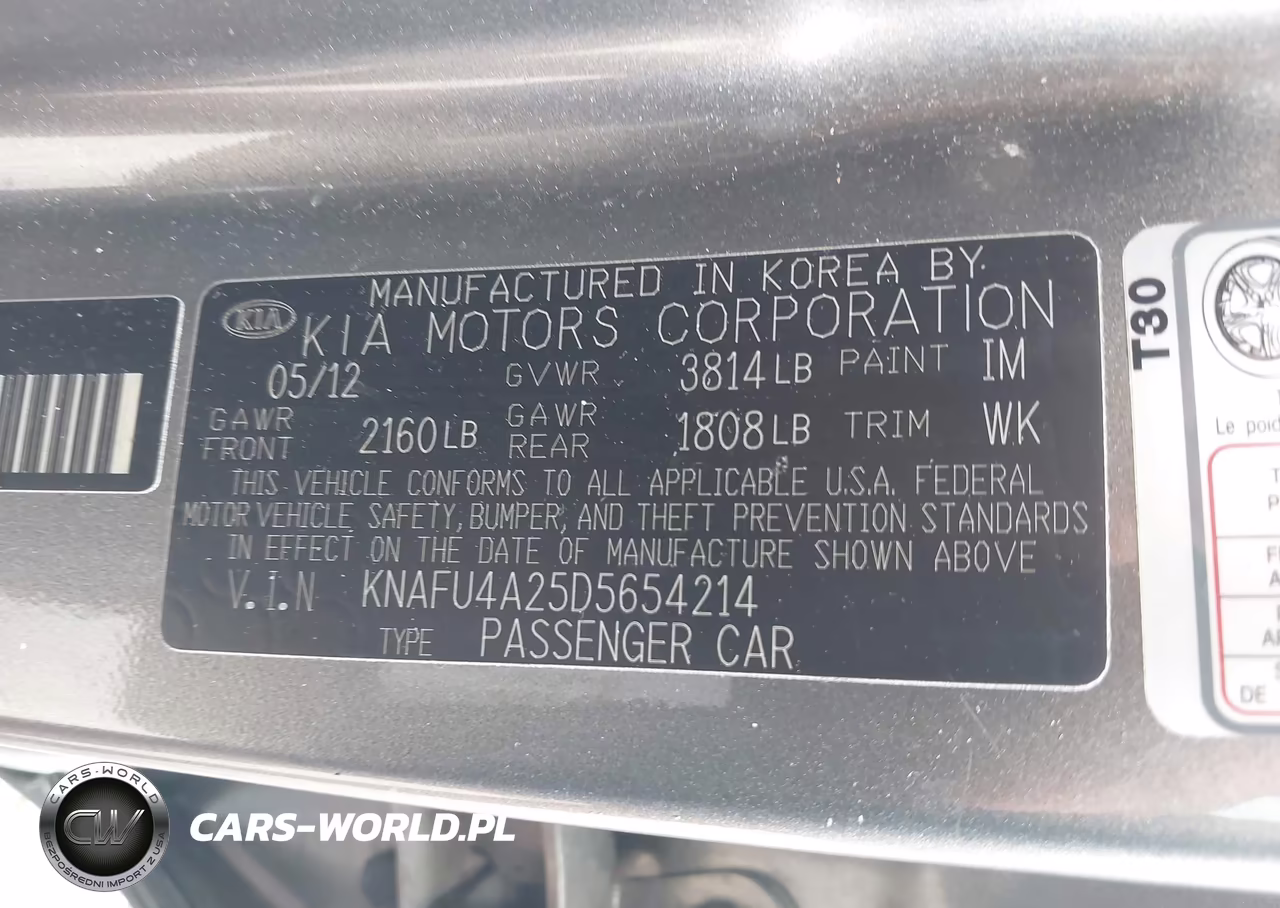 2013 Kia Forte Ex VIN:KNAFU4A25D5654214 - 9