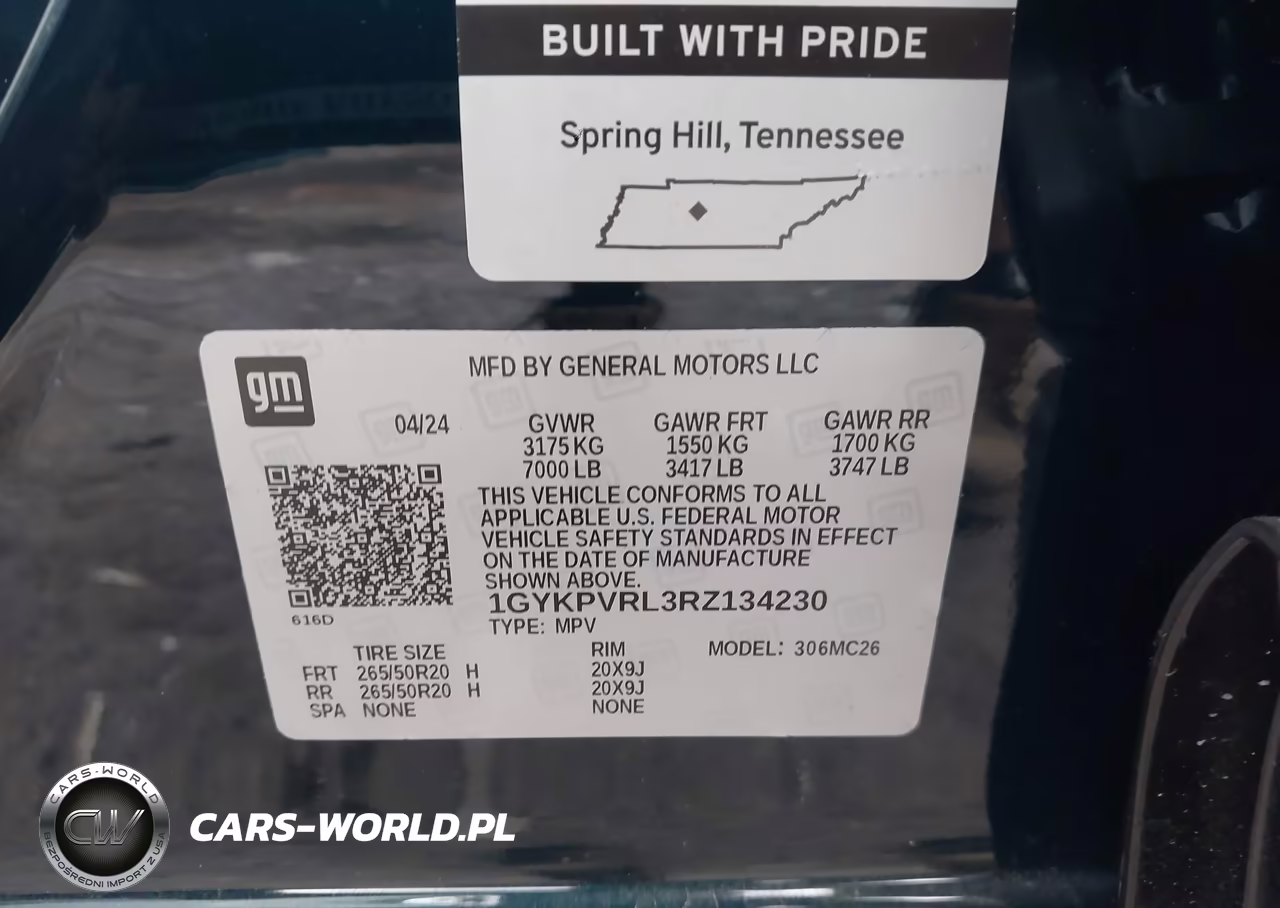 2024 Cadillac Lyriq Sport W-1Sj VIN:1GYKPVRL3RZ134230 - 9