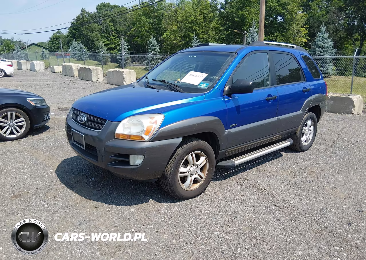 2007 Kia Sportage Lx V6 VIN:KNDJE723X77446325 - 2
