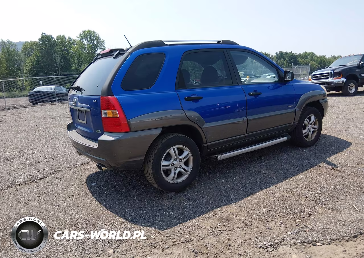 2007 Kia Sportage Lx V6 VIN:KNDJE723X77446325 - 4