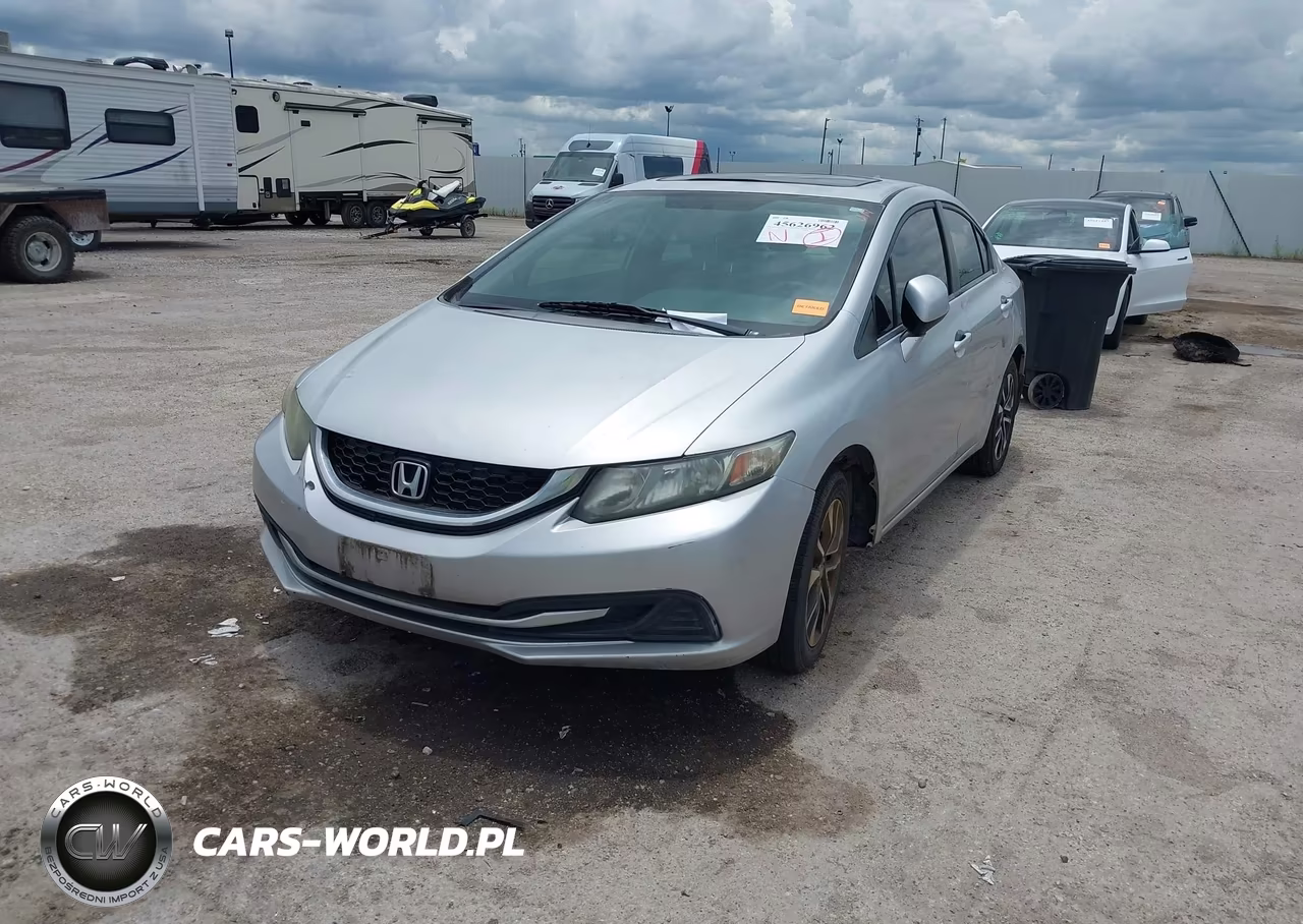 2013 Honda Civic Ex VIN:2HGFB2F87DH548092 - 2