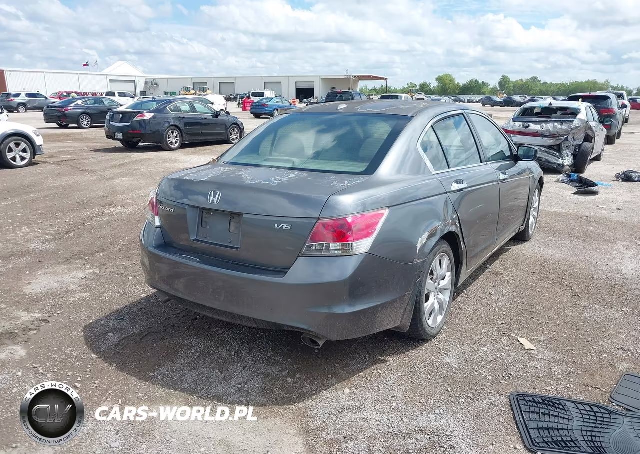 2010 Honda Accord 3.5 Ex-L VIN:1HGCP3F81AA024960 - 4