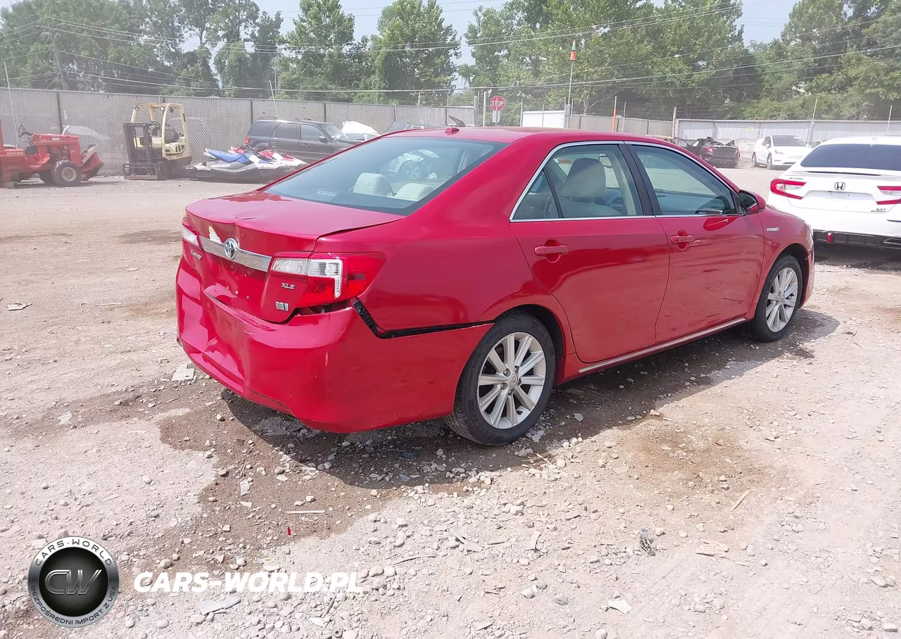 2013 Toyota Camry Hybrid Xle VIN:4T1BD1FK5DU094592 - 4