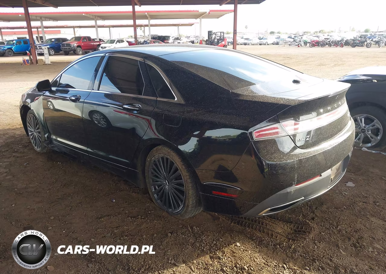 2018 Lincoln Mkz Reserve VIN:3LN6L5F98JR617938 - 3