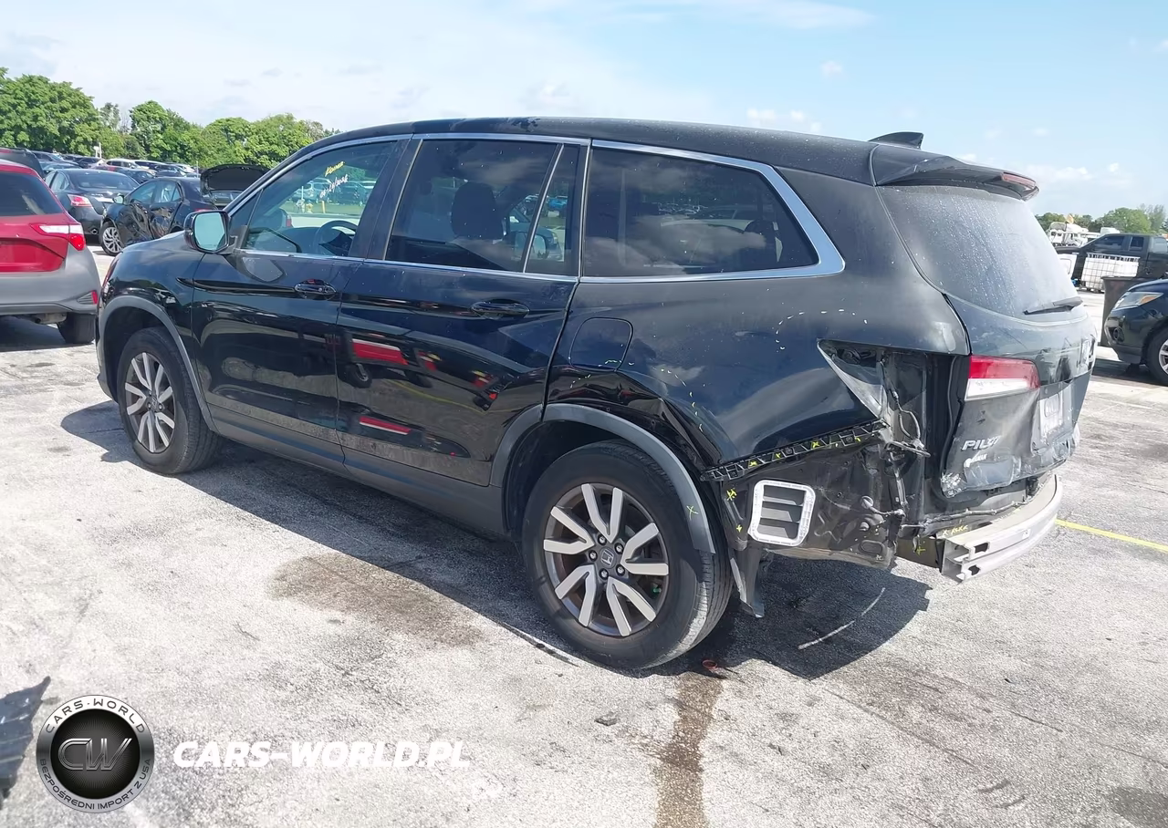 2020 Honda Pilot 2Wd Ex-L VIN:5FNYF5H5XLB010569 - 3