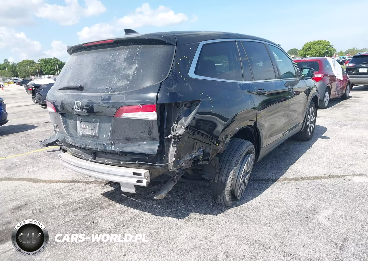 2020 Honda Pilot 2Wd Ex-L VIN:5FNYF5H5XLB010569 - 6