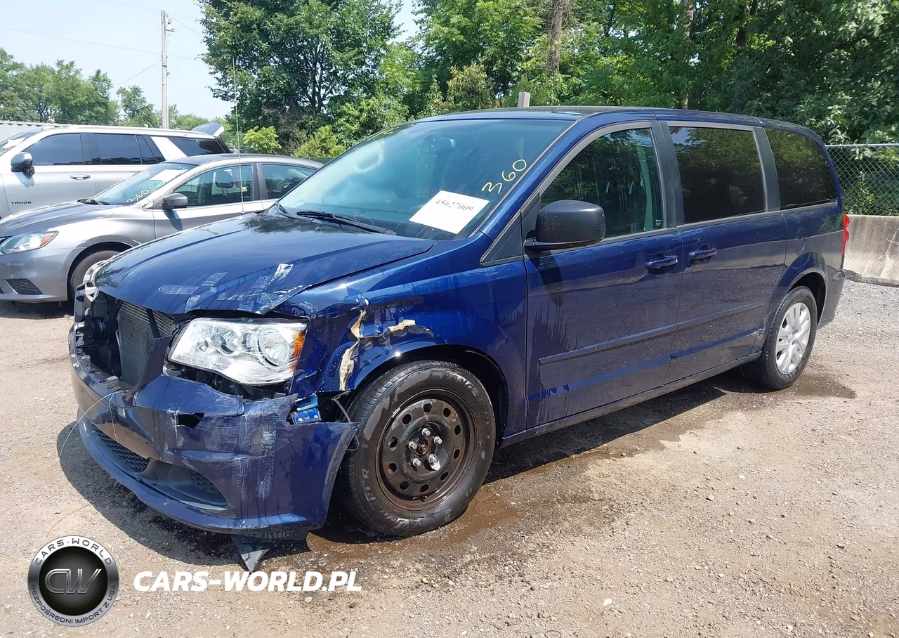 2016 Dodge Grand Caravan Se VIN:2C4RDGBG8GR101947 - 2