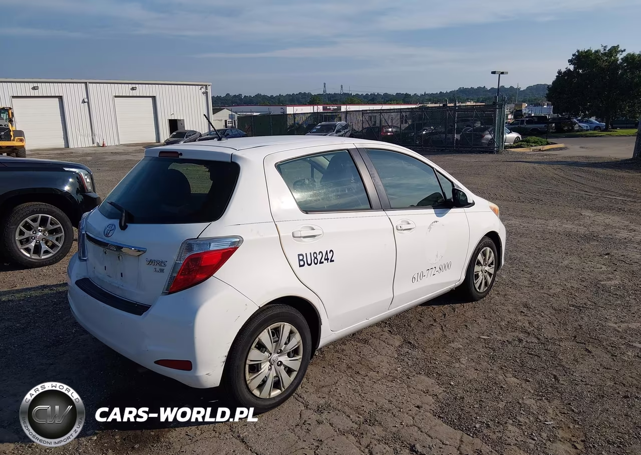 2013 Toyota Yaris Le VIN:JTDKTUD33DD565840 - 4