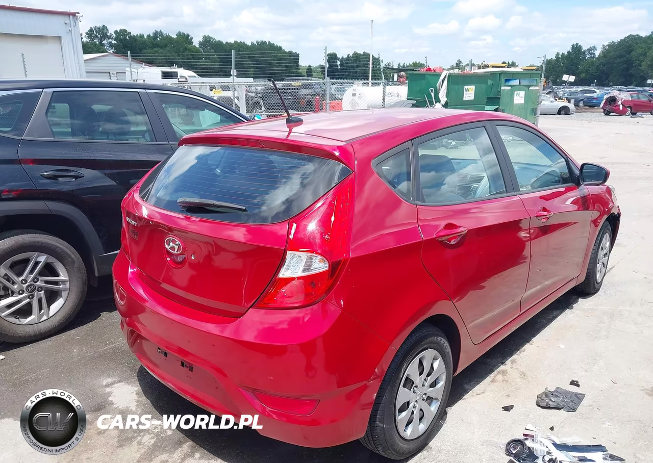 2017 Hyundai Accent Se VIN:KMHCT5AE7HU357753 - 4
