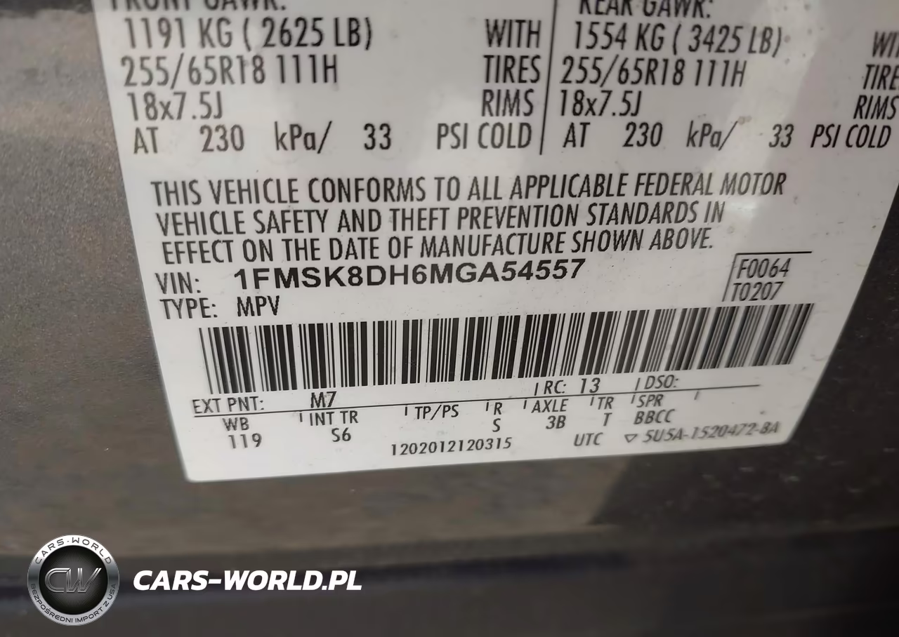 2021 Ford Explorer Xlt VIN:1FMSK8DH6MGA54557 - 9