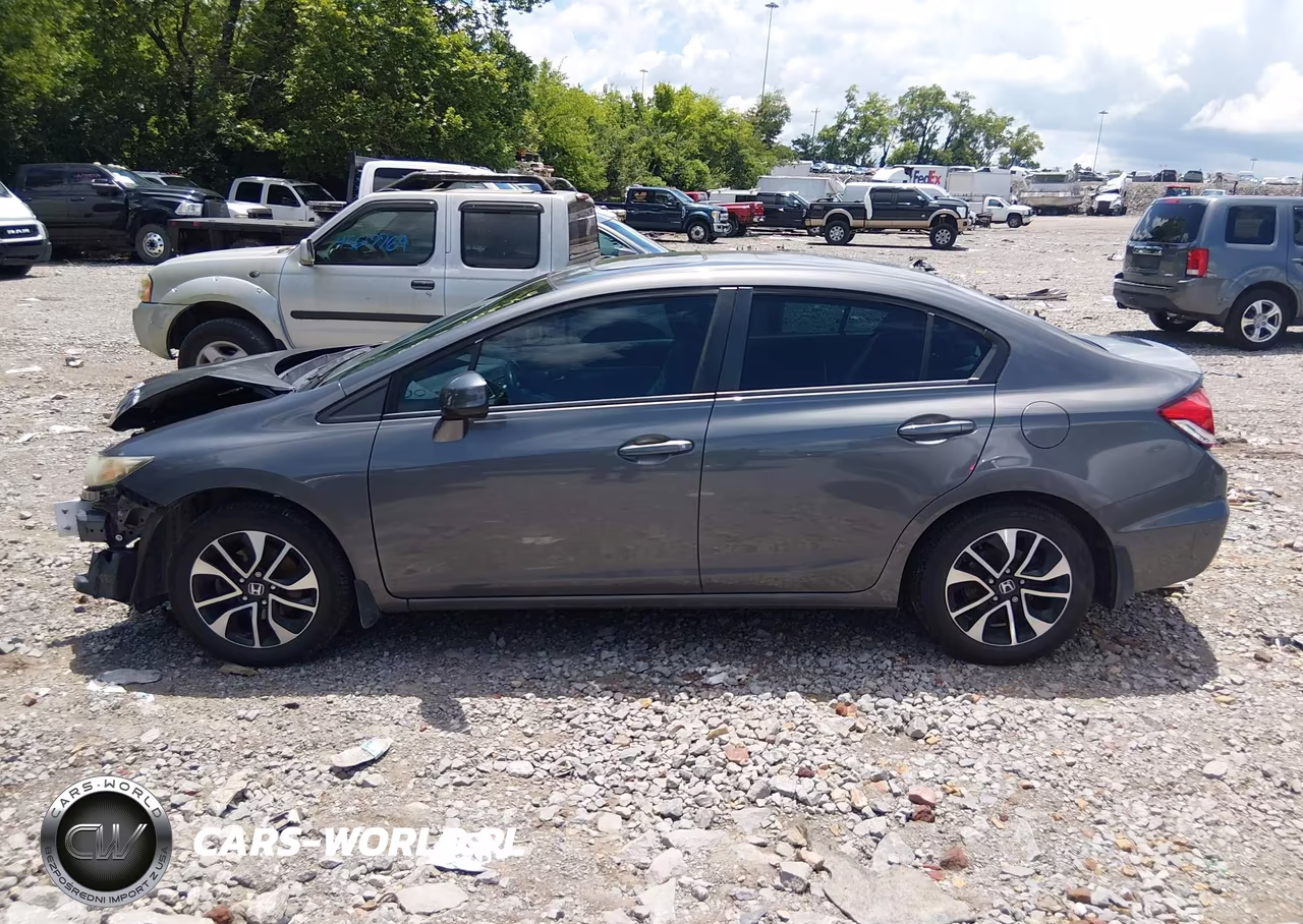 2013 Honda Civic Ex-L VIN:2HGFB2F90DH515363 - 14