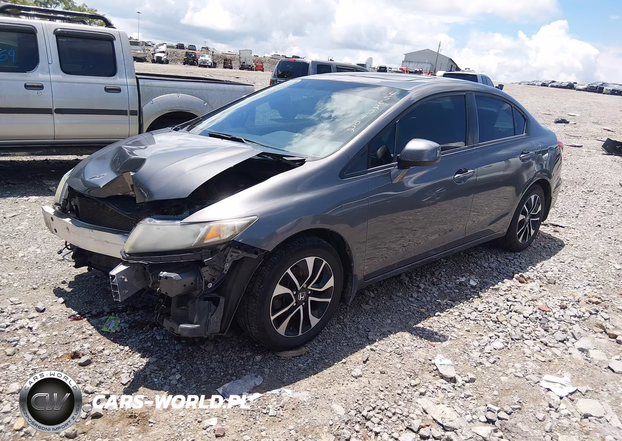 2013 Honda Civic Ex-L VIN:2HGFB2F90DH515363 - 2