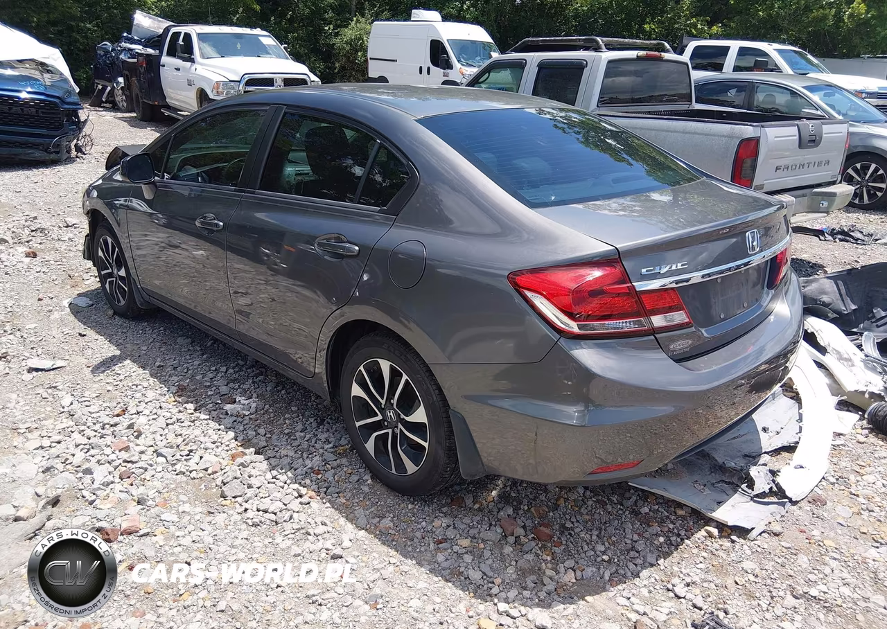2013 Honda Civic Ex-L VIN:2HGFB2F90DH515363 - 3