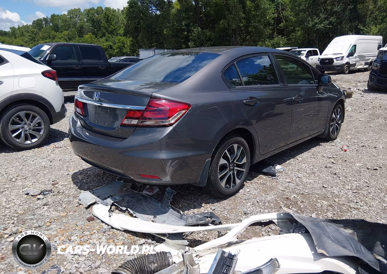 2013 Honda Civic Ex-L VIN:2HGFB2F90DH515363 - 4