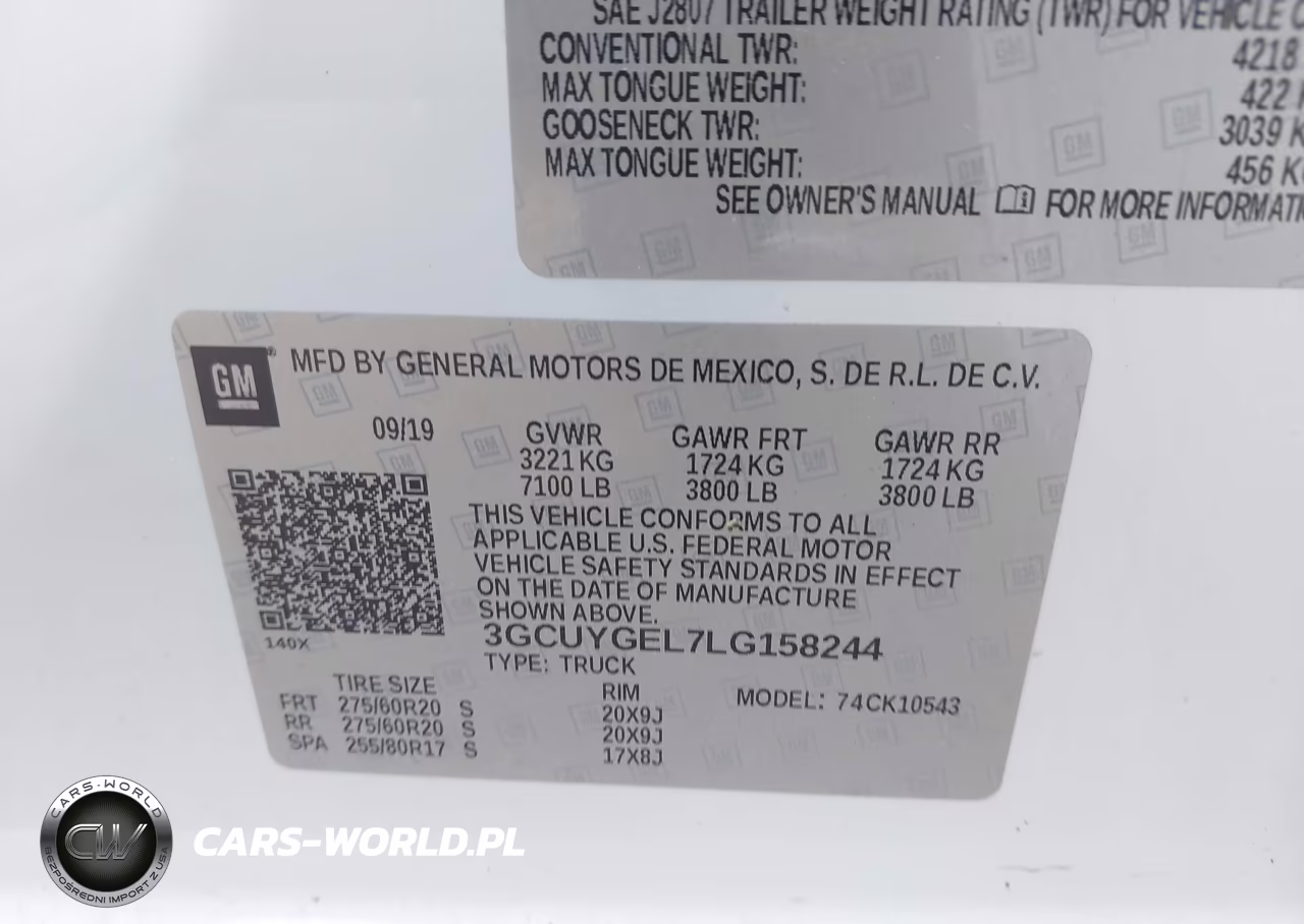 2020 Chevrolet Silverado 1500 4Wd Short Bed Ltz VIN:3GCUYGEL7LG158244 - 9