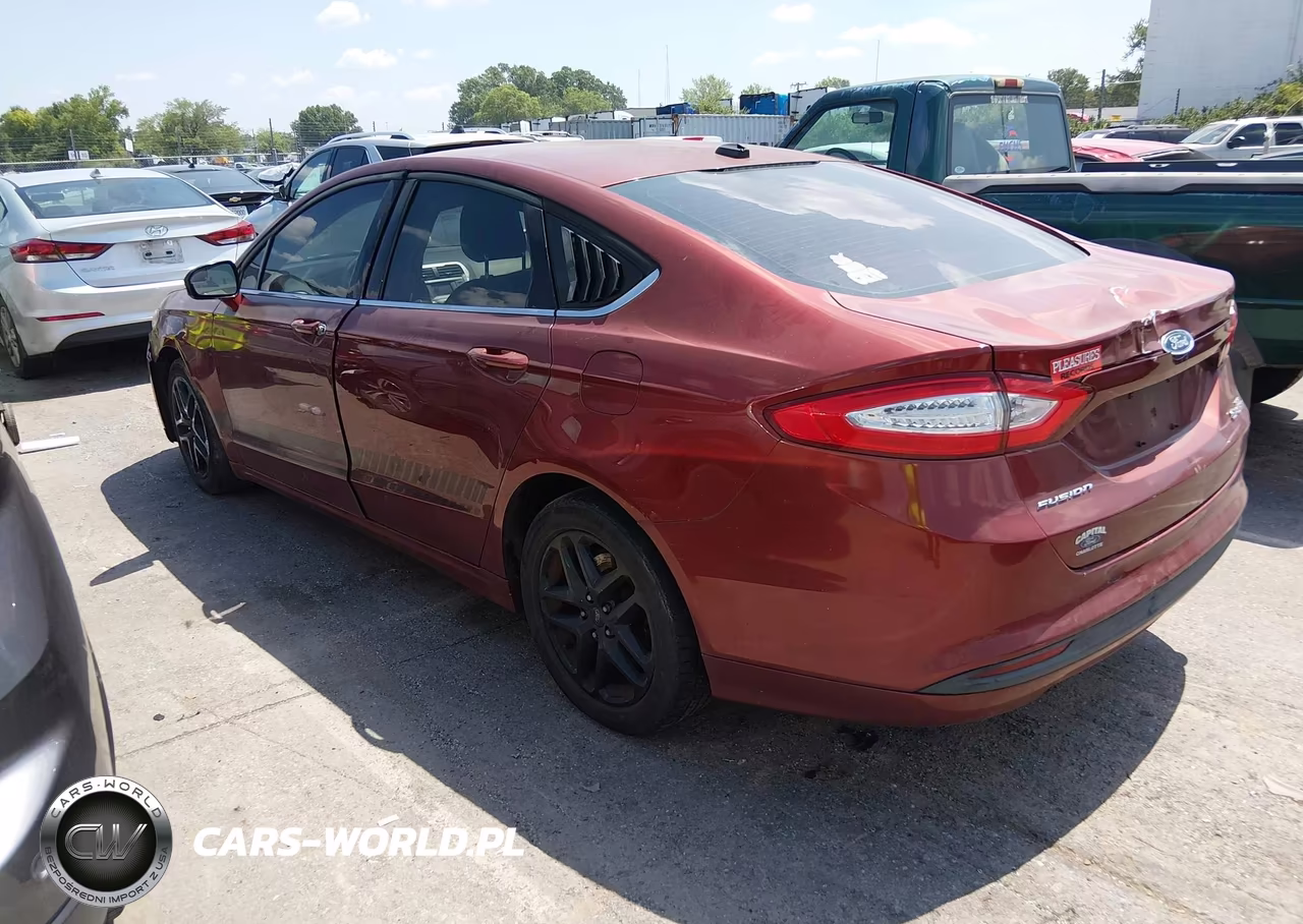2014 Ford Fusion Se VIN:3FA6P0H73ER198187 - 3