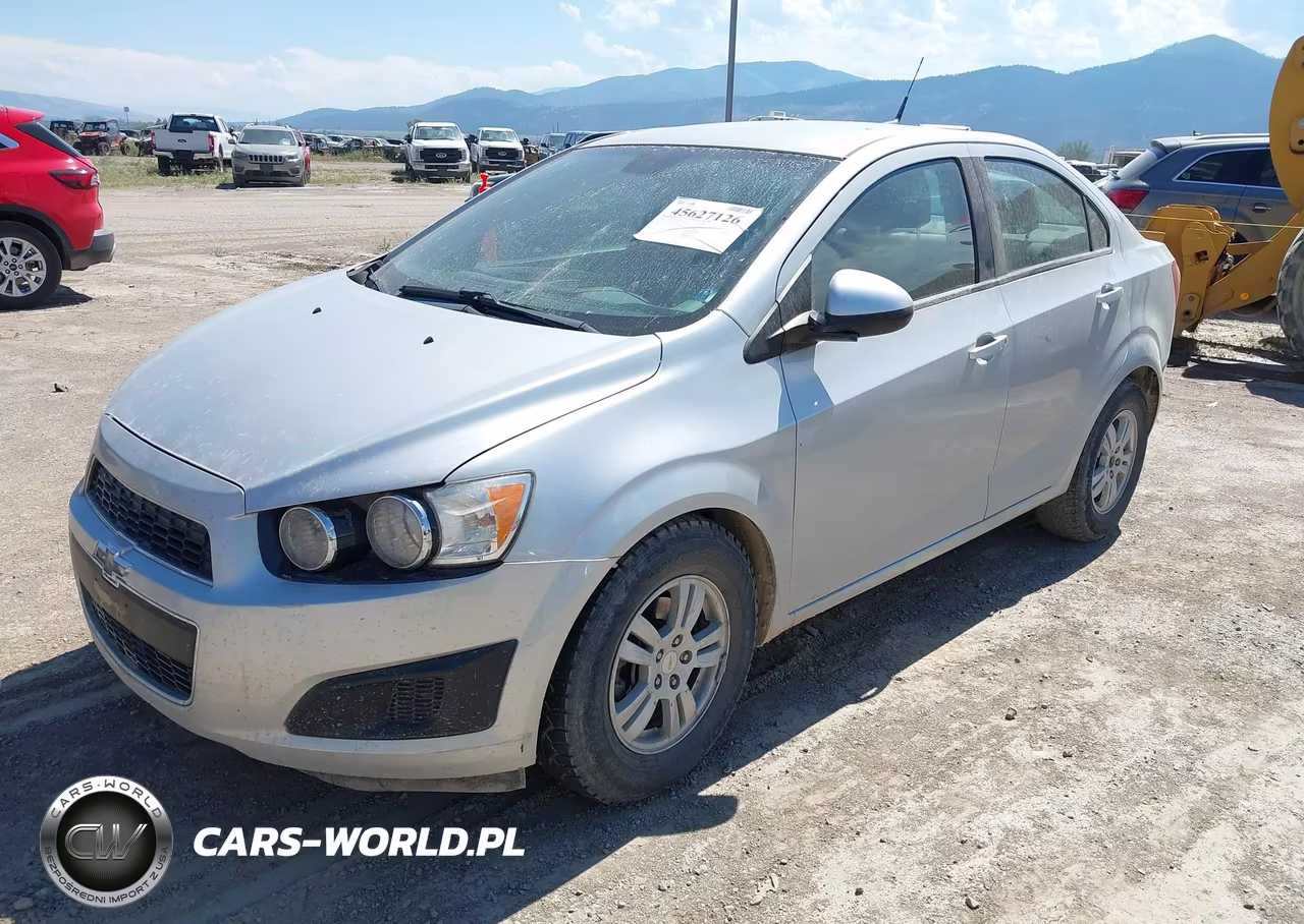2012 Chevrolet Sonic 1Ls VIN:1G1JB5SH5C4116184 - 2