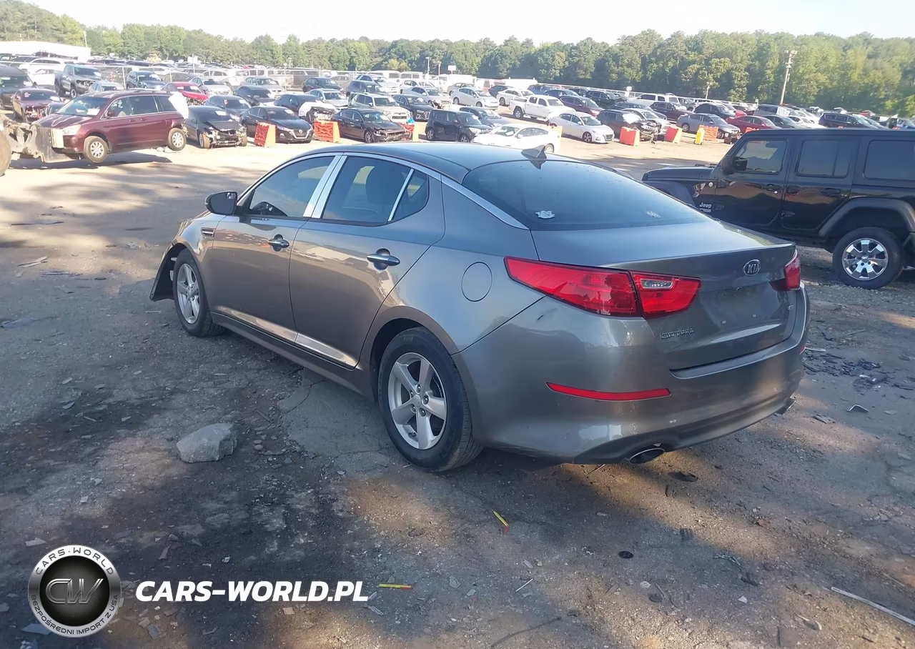 2014 Kia Optima Lx VIN:5XXGM4A7XEG343118 - 3