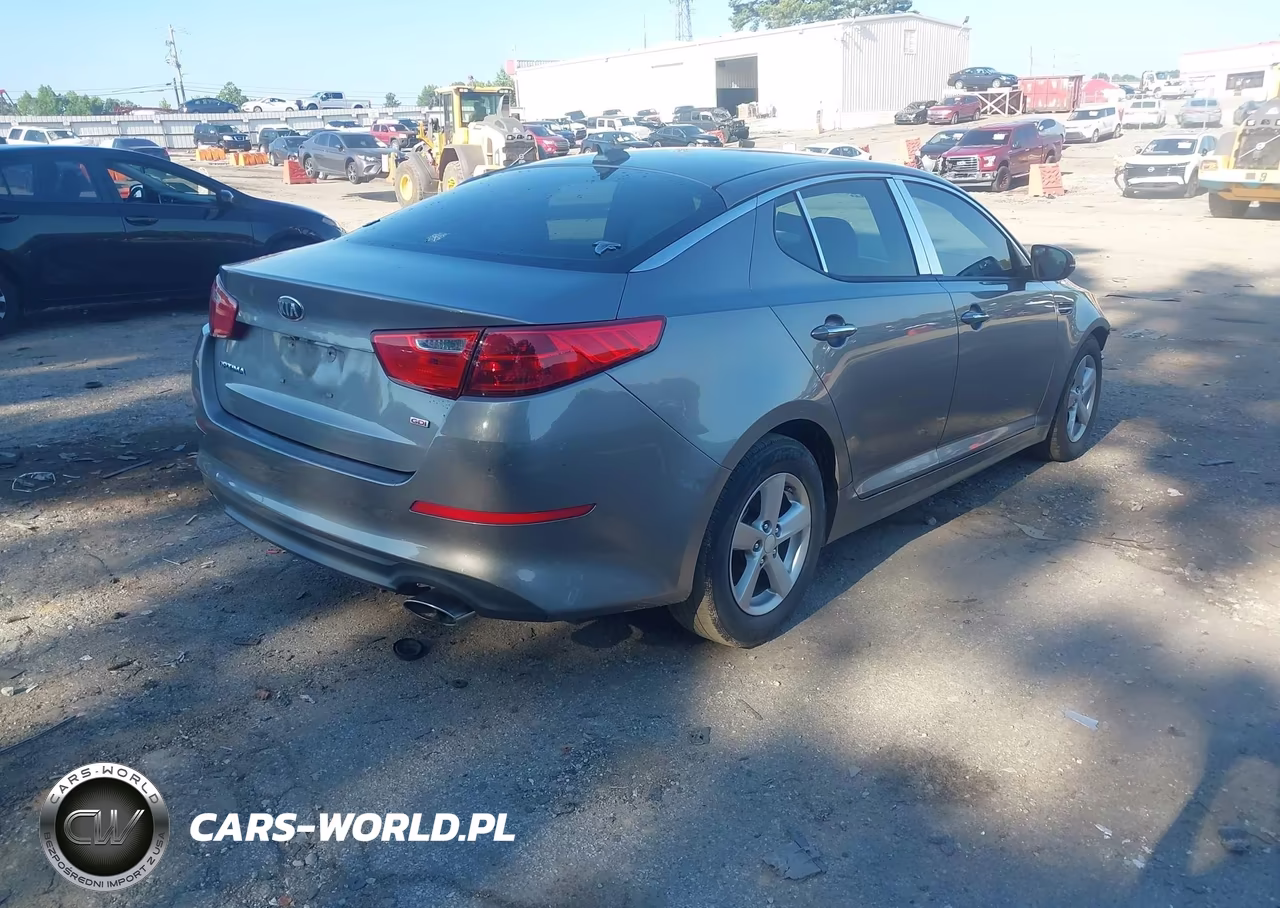 2014 Kia Optima Lx VIN:5XXGM4A7XEG343118 - 4