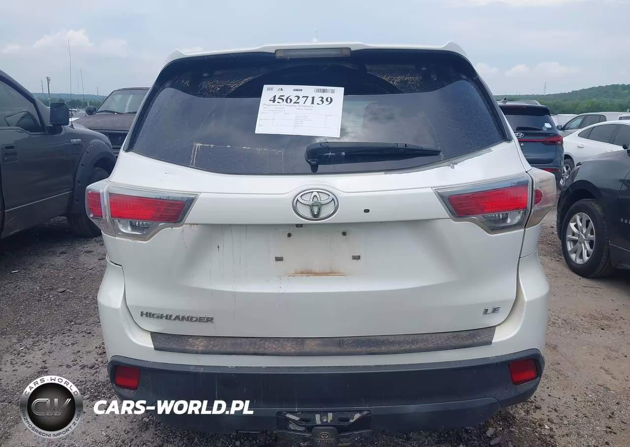 2015 Toyota Highlander Le Plus V6 VIN:5TDZKRFH4FS085434 - 15