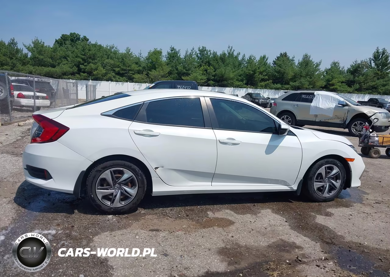 2019 Honda Civic Lx VIN:19XFC2F62KE024819 - 13