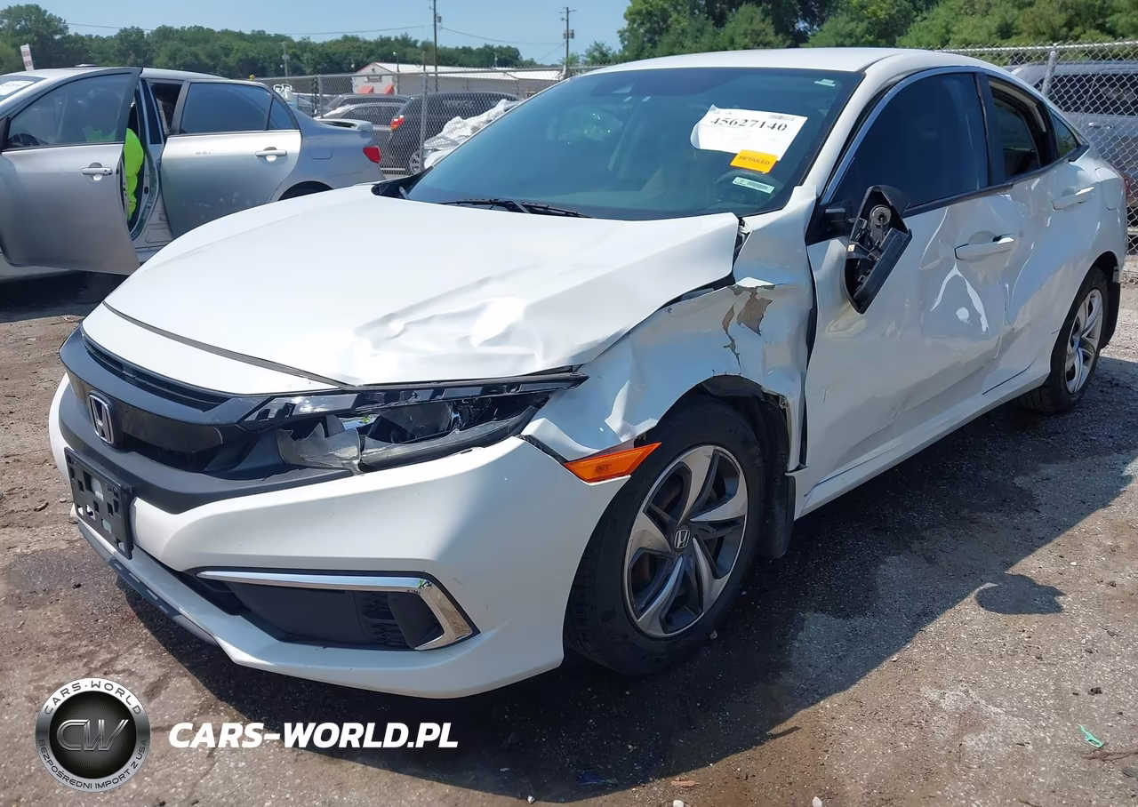 2019 Honda Civic Lx VIN:19XFC2F62KE024819 - 6