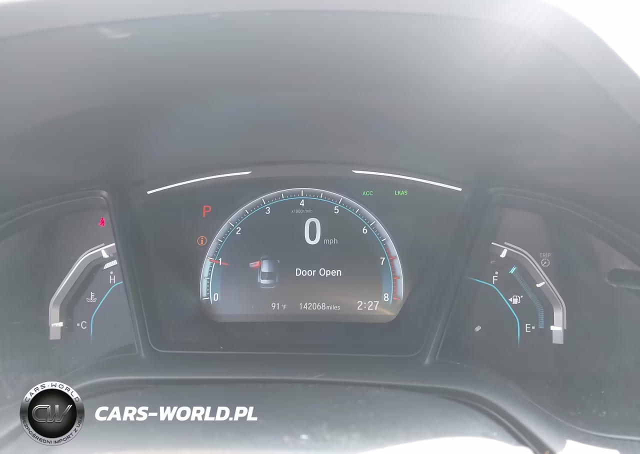 2019 Honda Civic Lx VIN:19XFC2F62KE024819 - 7