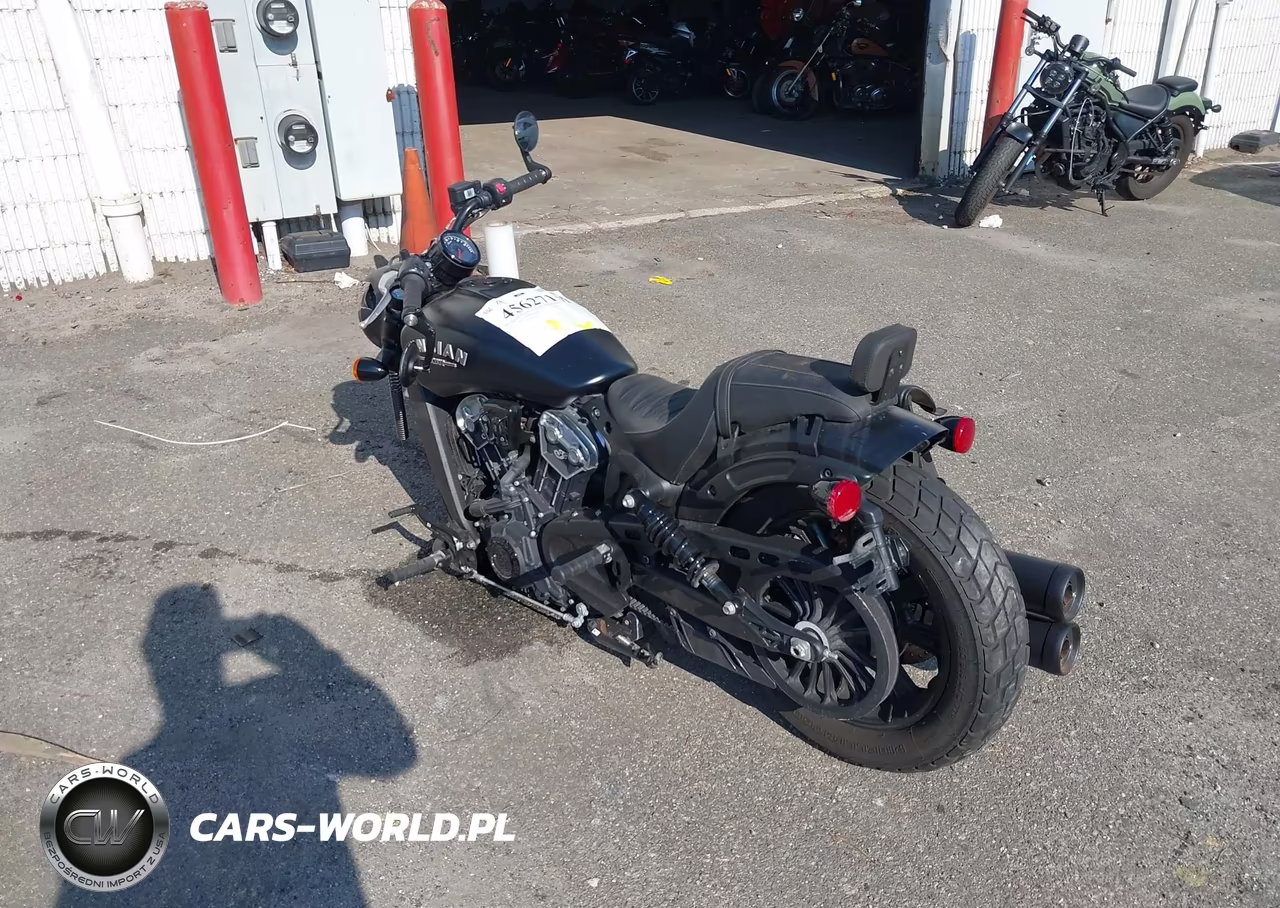 2023 Indian Motorcycle Co. Scout Bobber Abs VIN:56KMTA009P3194495 - 3