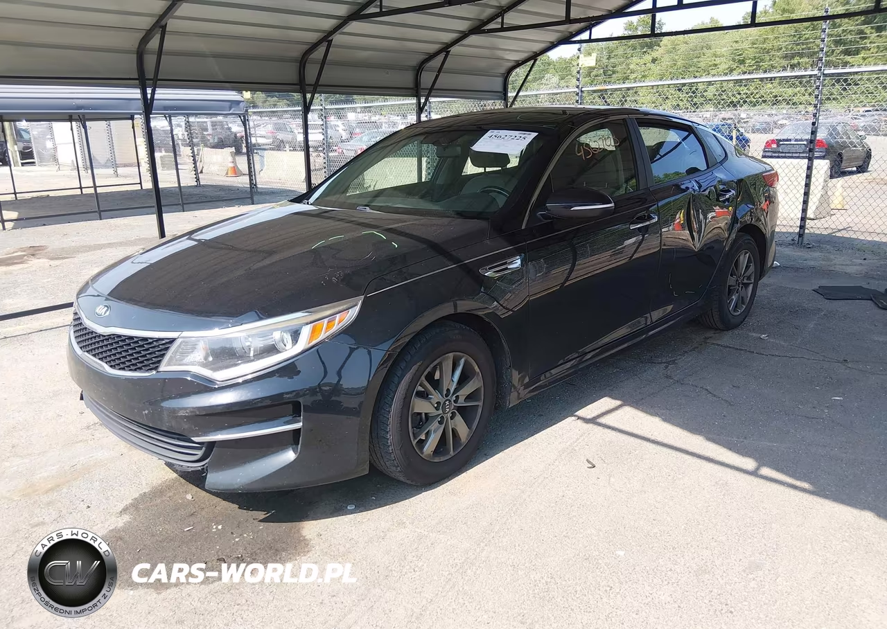 2016 Kia Optima Lx Turbo VIN:5XXGT4L16GG033238 - 2