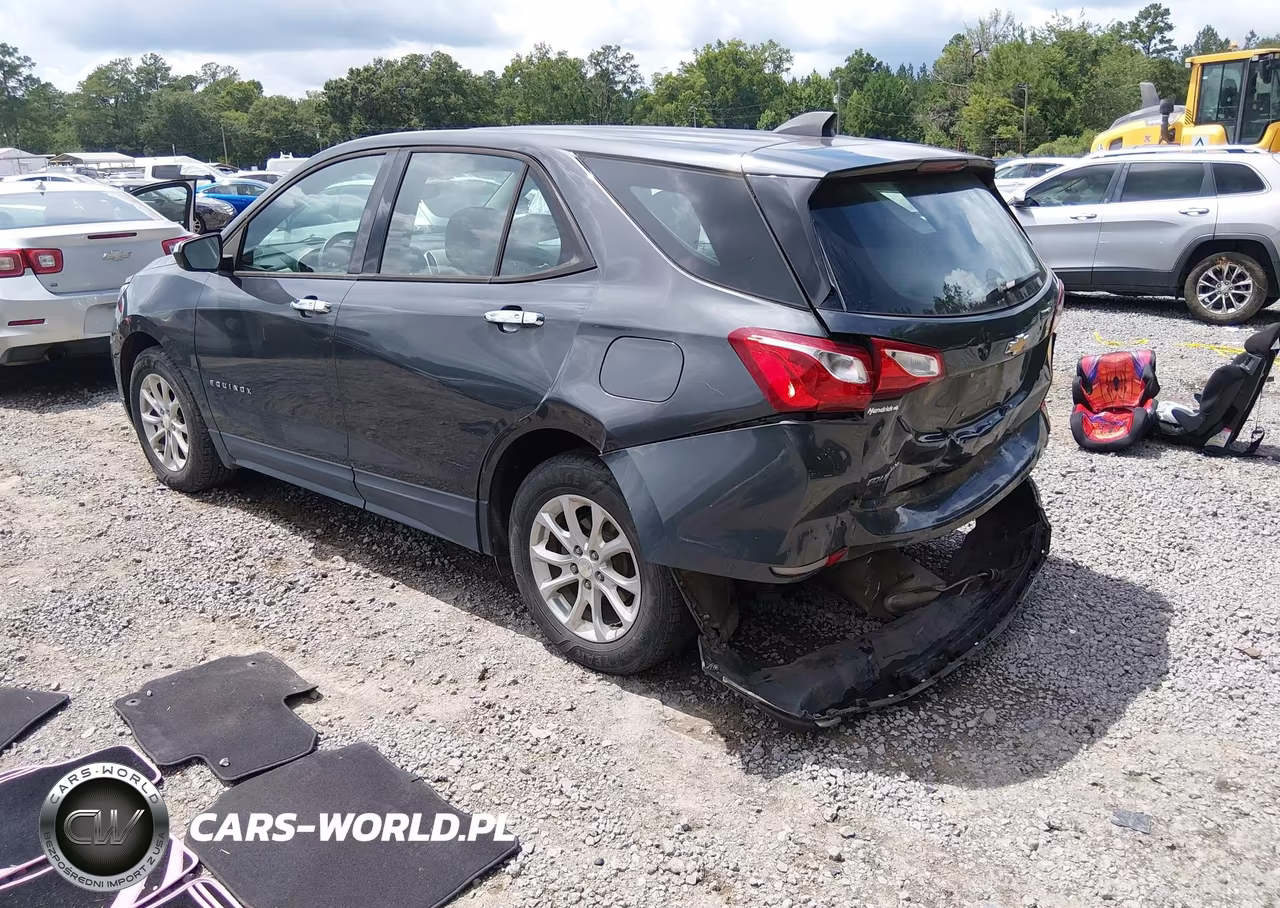 2018 Chevrolet Equinox Ls VIN:3GNAXHEVXJL130835 - 3