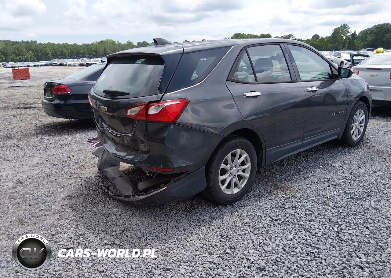 2018 Chevrolet Equinox Ls VIN:3GNAXHEVXJL130835 - 4